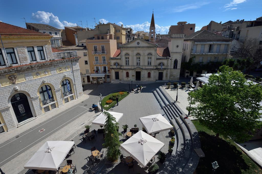 "San Giacomo Square Apt." In The Heart Of Old Town Corfu  Exteriör bild